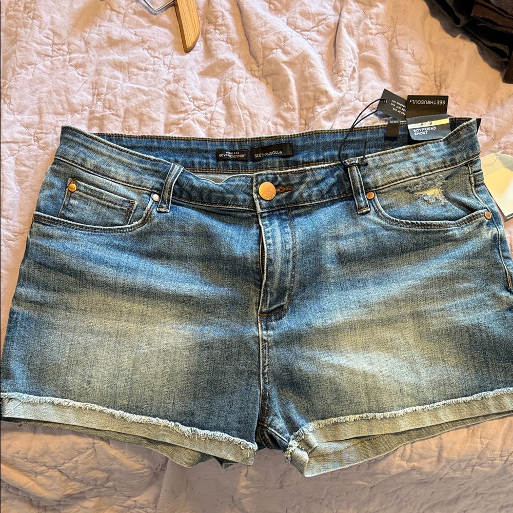 Classic Blue Jean Shorts for Women